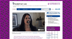 Desktop Screenshot of nodelmanlaw.com